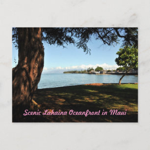 Lahaina Maui Scenic Postcard Postkarte