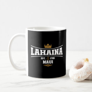 Lahaina Maui Vintag Boat Anchor Flag 1795 Geschenk Kaffeetasse