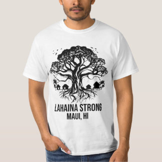 Lahaina Strong Maui Hawaii Old Banyan Tree T-Shirt
