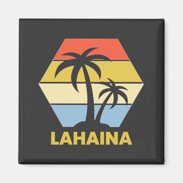 LAHAINA T - SHIRT MAGNET (Vorne)