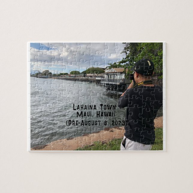 Lahaina Town, Maui, Hawaii (Pre-August 8, 2023) Puzzle (Horizontal)