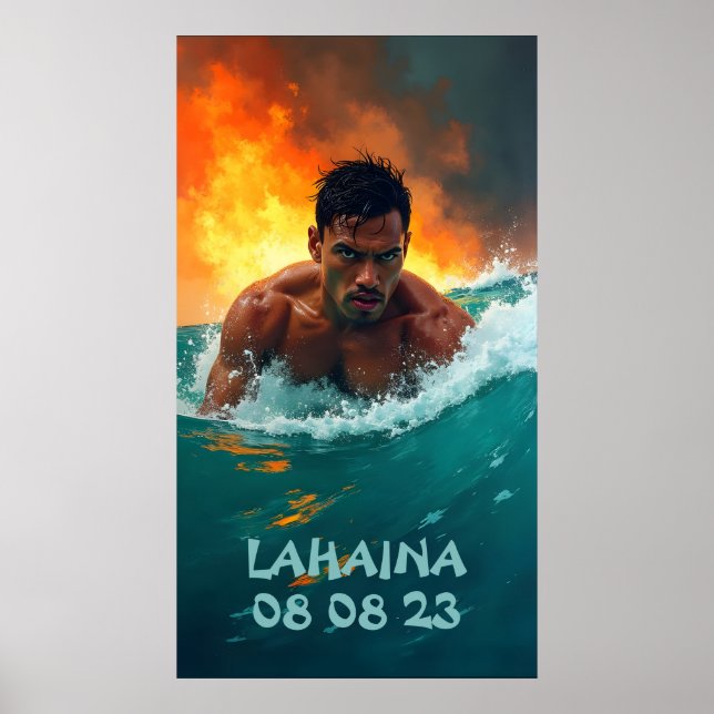 Lahaina Tribute Poster (Vorne)