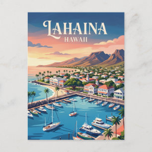 Lahaina USA Postkarte