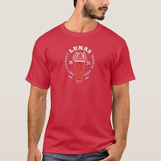Lahainaluna High School Torch T-Shirt (Vorderseite)