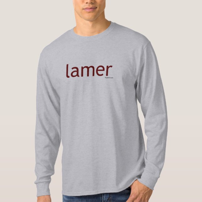 lahmeres Shirt (Vorderseite)
