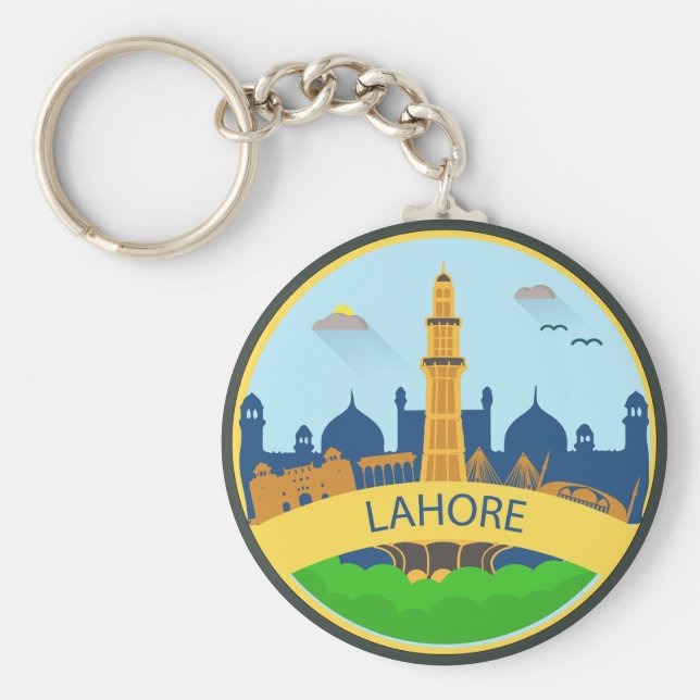 LAHORE MINAR-E-PAKISTAN SCHLÜSSELANHÄNGER (Vorne)