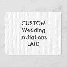 LAID 100lb 5,5" x 4,25" Einladungen für Hochzeiten