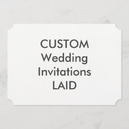 LAID 100lb 7"x 5" Ticket Form Hochzeitseinladungen Einladung