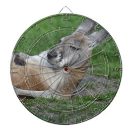 Laid-back Kangaroo Dartscheibe