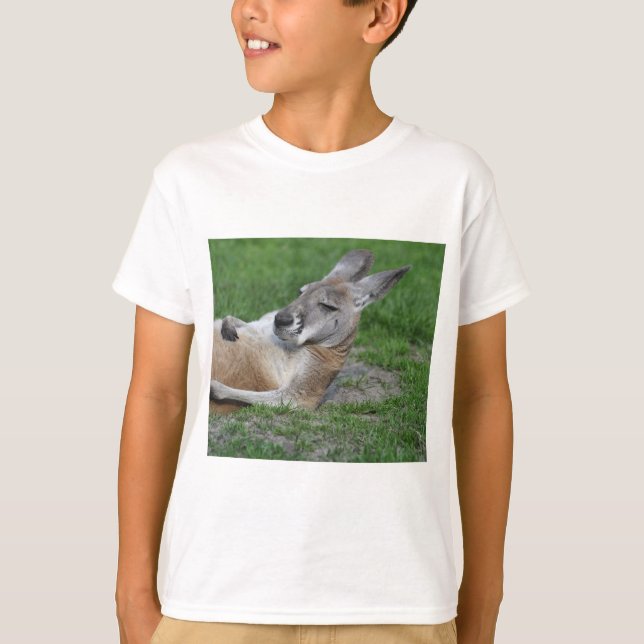 Laid-back Kangaroo T-Shirt (Vorderseite)