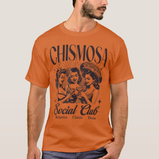 Laienda Latina Chismosa Social Club Vintage Funny  T-Shirt