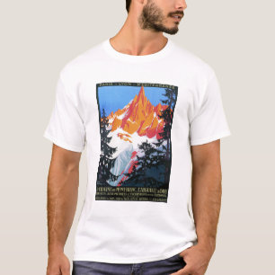 L'Aiguille du Midi & Swiss MONT BLANC Alter Touris T-Shirt
