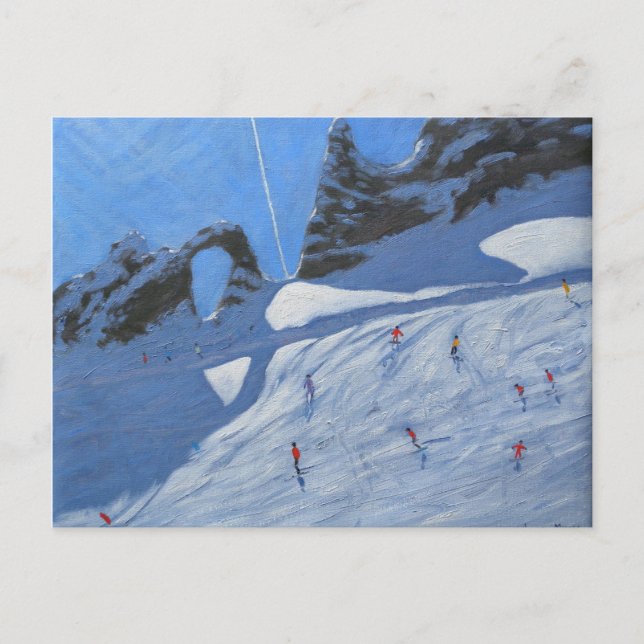 L'aiguille Percee Tignes 2009 Postkarte (Vorderseite)