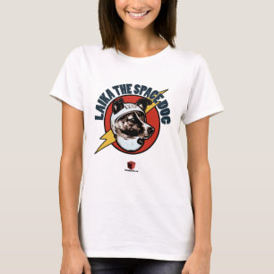 Laika der Raum-Hund: Damen-Spitze T-Shirt