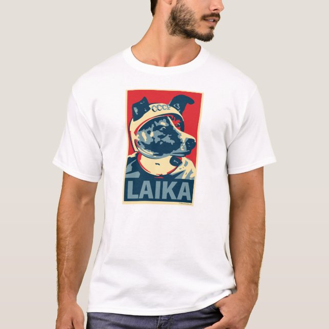 Laika der Raum-Hund - Laika: OHP T - Shirt (Vorderseite)