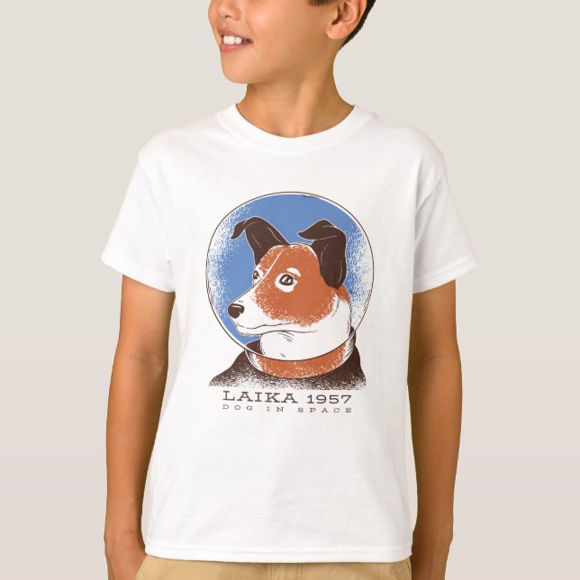 Laika Dog T-Shirt (Vorderseite)