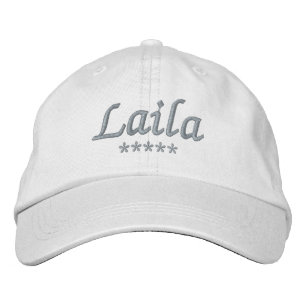 Laila Name Bestickte Baseballkappe
