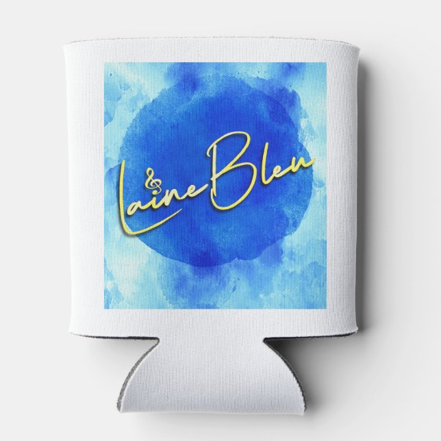 Laine Bleu Logo Koozie Dosenkühler (Rückseite)