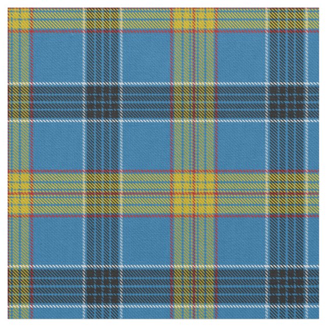 Laing Tartan-Druck Stoff (Nahaufnahme)