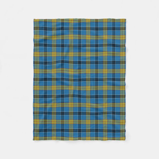 Laing Tartan Fleecedecke (Vorderseite)