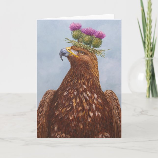 Laird of the Highlands Grußkarte Karte (Vorderseite)