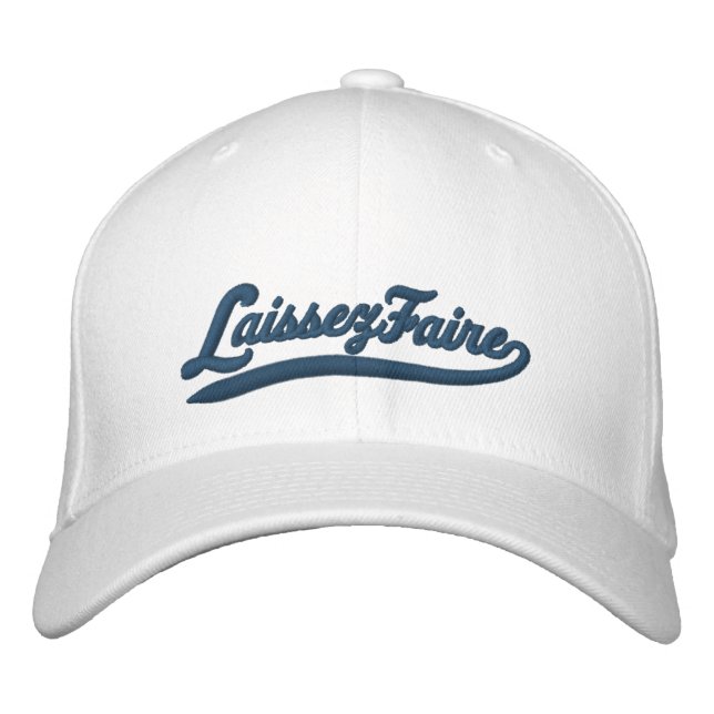 Laissez Faire Bestickte Baseballkappe (Vorderseite)