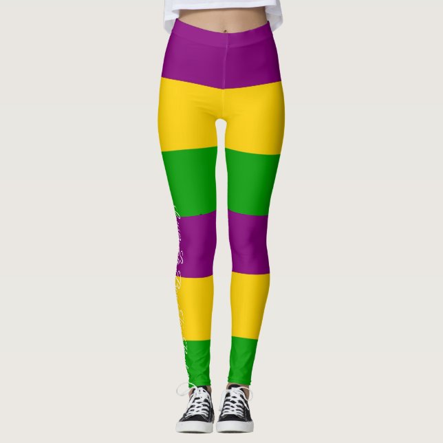 Laissez Labon-Tonne Roulet Karneval-Leggings Leggings (Vorderseite)