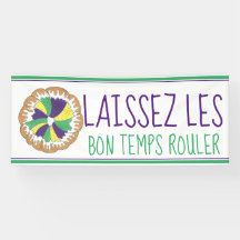 Laissez Les Bon Temps Rouler Mardi Gras King Cake