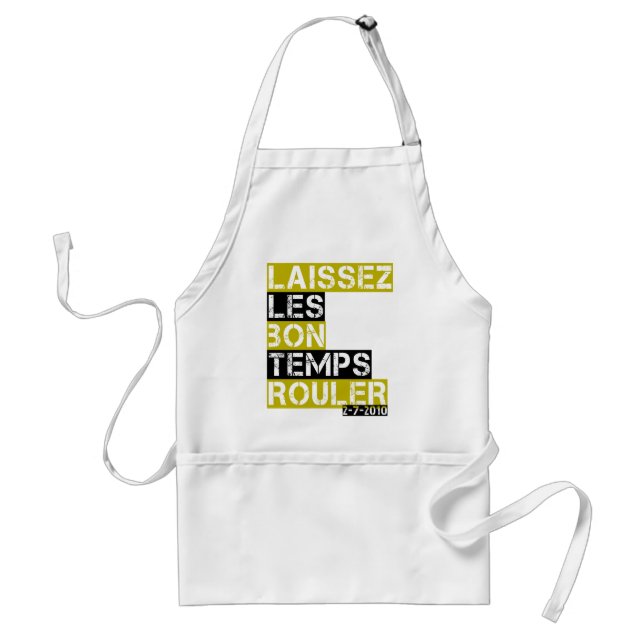 Laissez les Bon Temps rouler Schürze (Vorne)