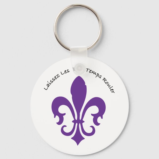 Laissez les bon temps rouller schlüsselanhänger (Vorderseite)