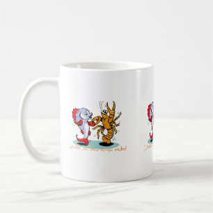 Laissez les bons temps rouler! Crawfish Mardi Gras Tasse