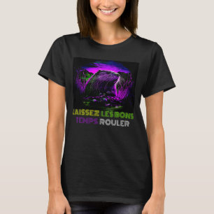 Laissez Les Bons Temps Rouler Mardi Gras Nutria Ne T-Shirt