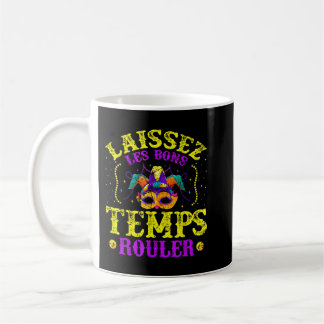 Laissez Les Bons Temps Rouler Mardi Gras Vintag Kaffeetasse