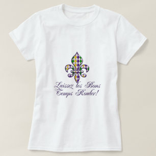 Laissez les BonsTemps Rouler Karneval Fleur d2 T-Shirt