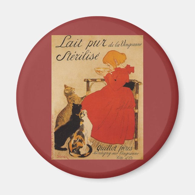 Lait Pur de la Vingeanne Sterilize Magnet (Vorne)