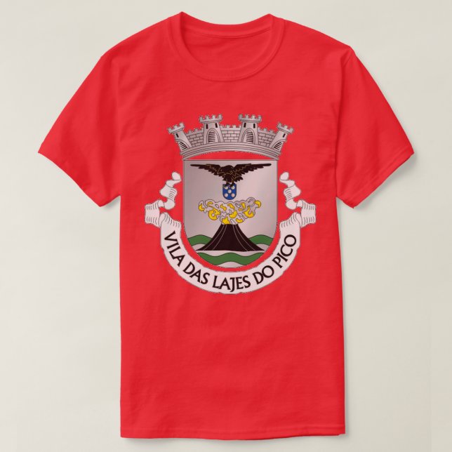 Lajes do Pico Portugal T-Shirt (Design vorne)