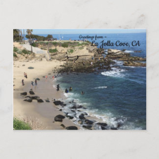 LaJolla Cove, California Postkarte