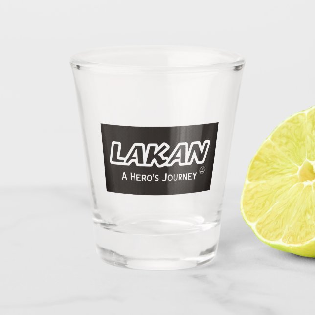 Lakan Shot Glass Schnapsglas (Vorderseite)