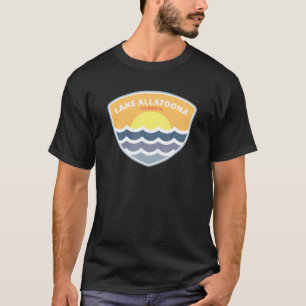Lake Allatoona Georgia Ga Sonnenuntergang Urlaubs- T-Shirt