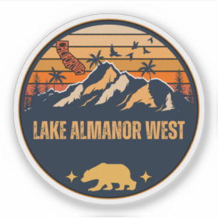 Lake Almanor West, Kalifornien Aufkleber