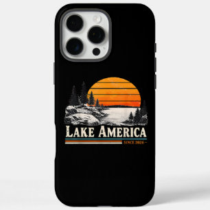 Lake America 2026 Jahrgang iPhone 16 Pro Max Hülle