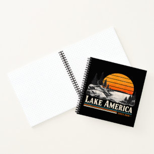 Lake America 2026 Jahrgang Notizbuch