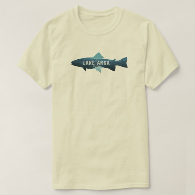 Lake Anna Virginia Fish T-Shirt (Design vorne)