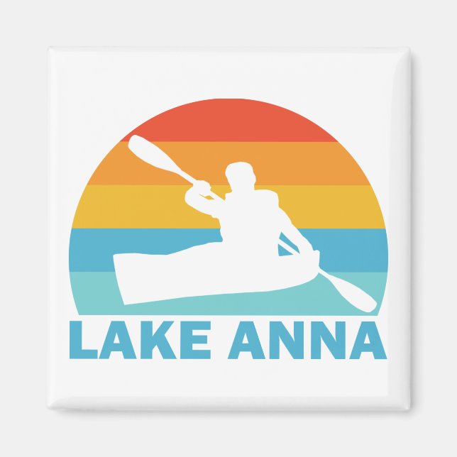 Lake Anna Virginia Kayak Magnet (Vorne)