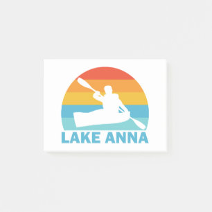 Lake Anna Virginia Kayak Post-it Klebezettel