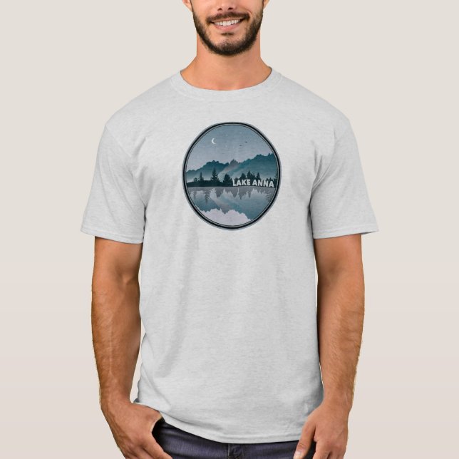 Lake Anna Virginia Reflection T-Shirt (Vorderseite)