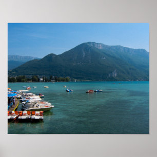 Lake Annecy, Frankreich - Poster