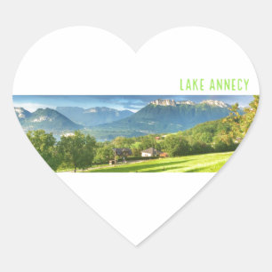 Lake Annecy Stickers (Herz)
