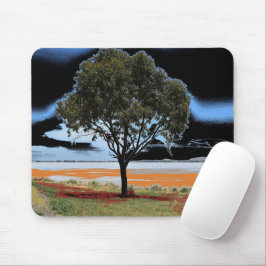 Lake Beac Solo Tree Mouse Pad Mousepad