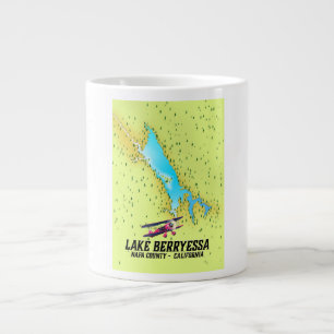 Lake Berryessa Napa County, Kalifornien Jumbo-Tasse